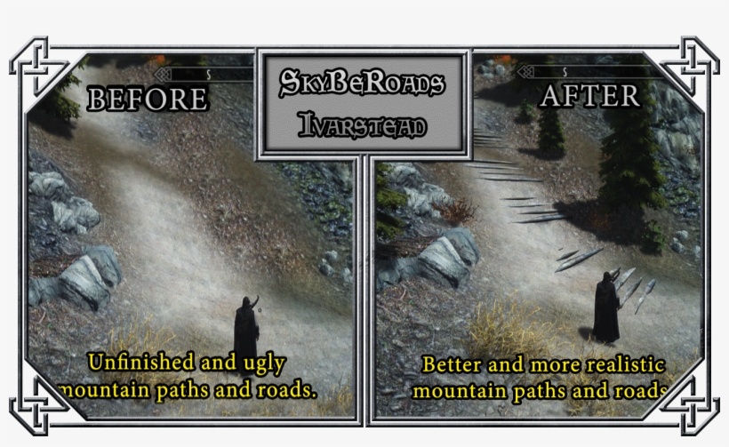 Img 3 Loading - Skyrim Better Roads, transparent png