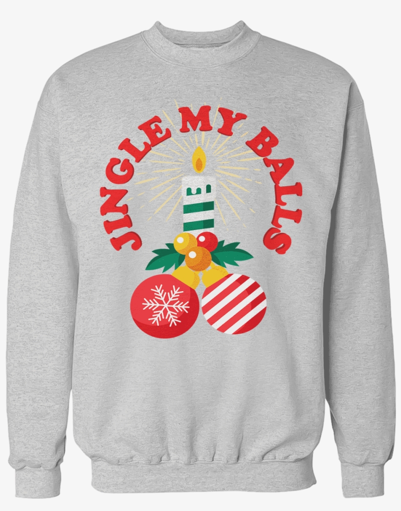 Jingle My Balls - Merry Drunk I M Christmas Pullover, transparent png