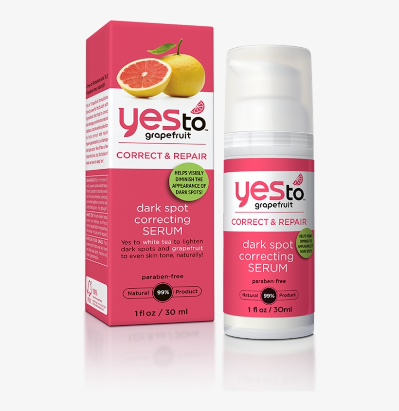 Download Yes To Grapefruit Correct And Repair Clipart - Yes To Grapefruit Dark Spot Correcting Serum, 1 Fluid, transparent png