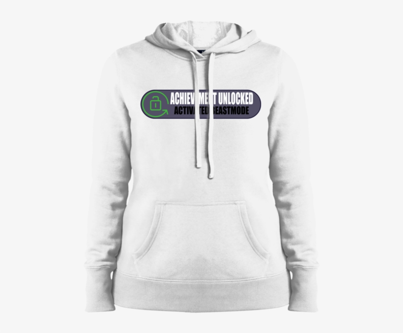 Beastmode Lst254 Sport-tek Ladies' Pullover Hooded - Boo Halloween T-shirt With Spiders And Witch Hat, transparent png