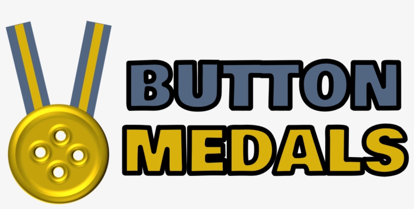 Button Medals Is An Online Achievement And Reward System - Gold Medal, transparent png