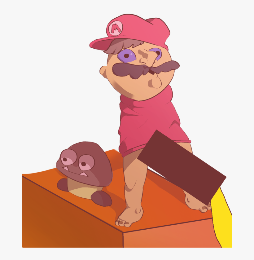 Various Examples - Mario Taking A Piss, transparent png