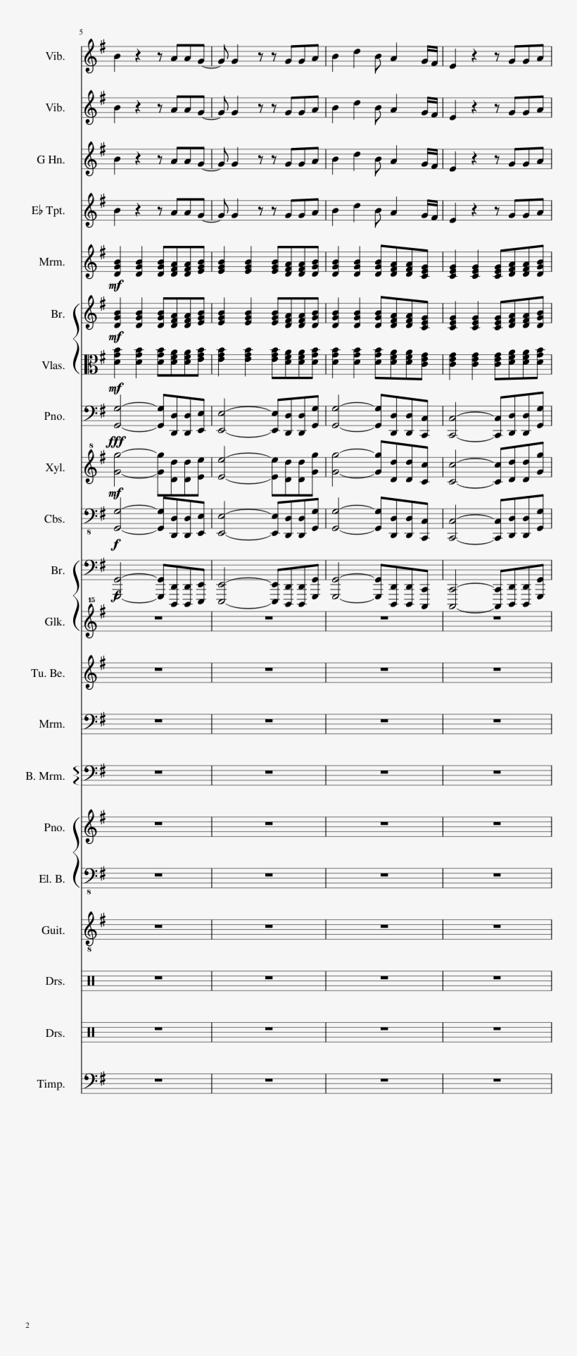 Fake Your Death Sheet Music Composed By Comp - Gerard Way, transparent png