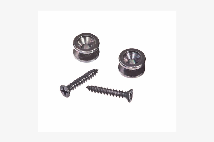 Daddario Hardware Strap Button Black Solid Brass End - Planet Waves Brass Solid End Pins - Black (pair), transparent png