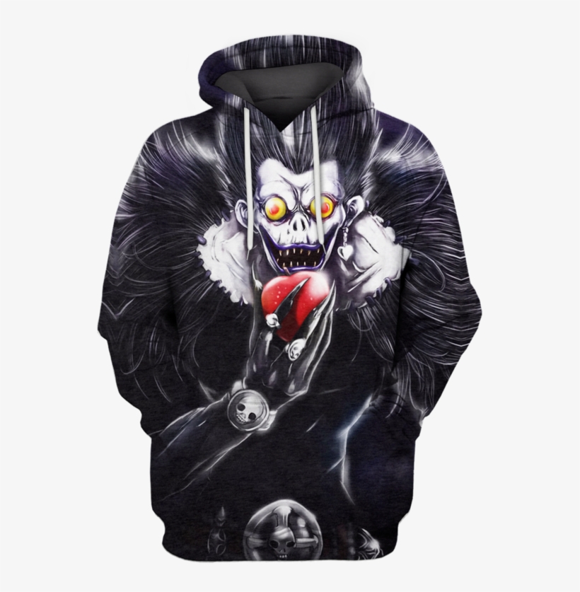 3d Death Note Ryuk Tshirt - Death Note Ryuk Art, transparent png