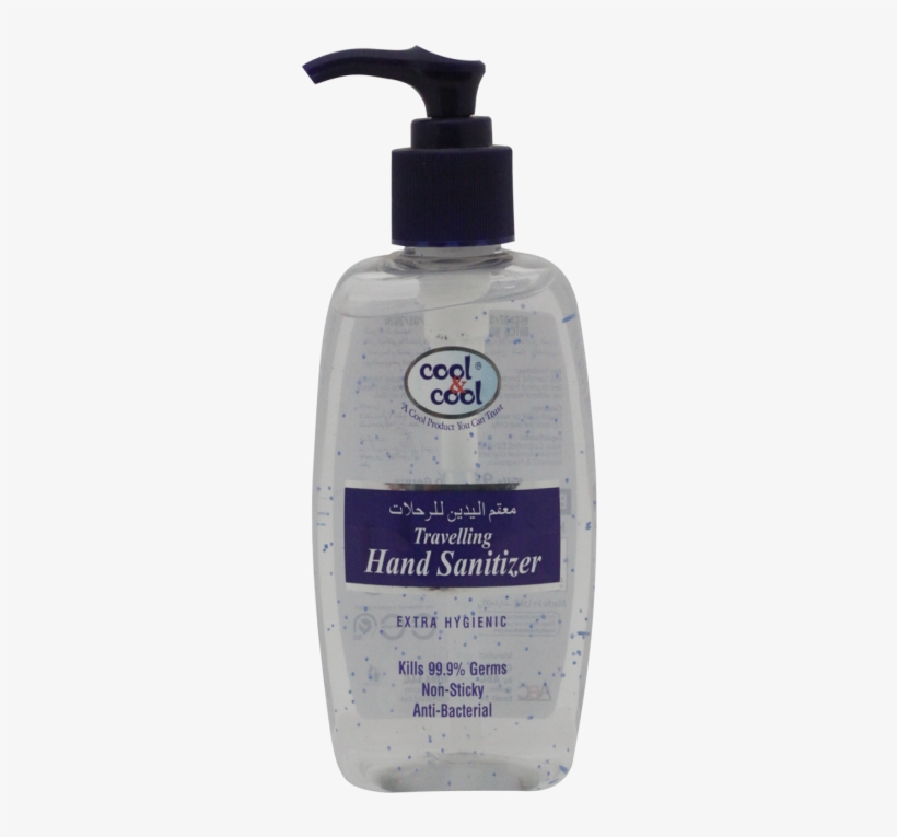 Cool & Cool Hand Sanitizer Travelling 250ml - Devilwood, transparent png