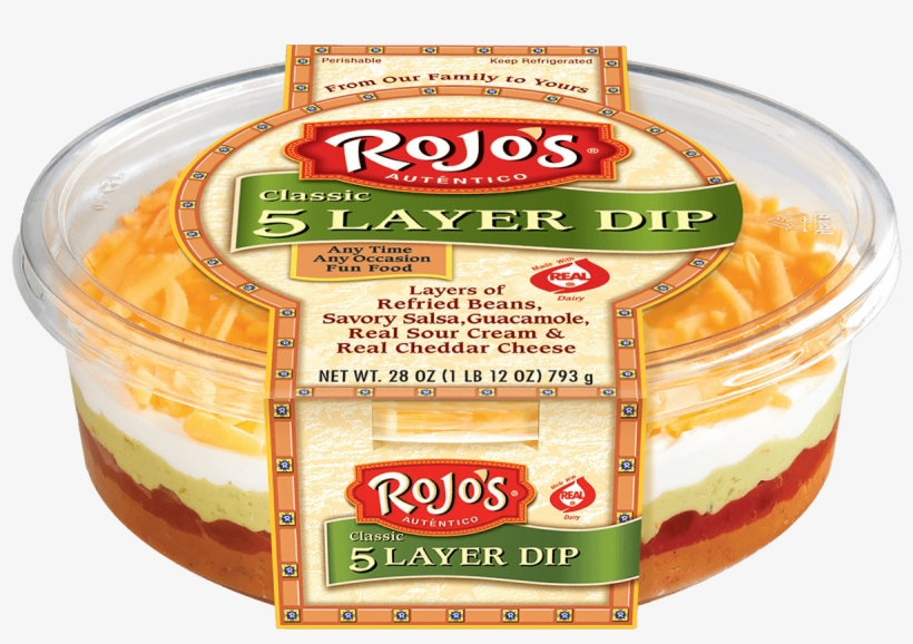 Rojo's® Layer Dip - Walmart 5 Layer Bean Dip, transparent png
