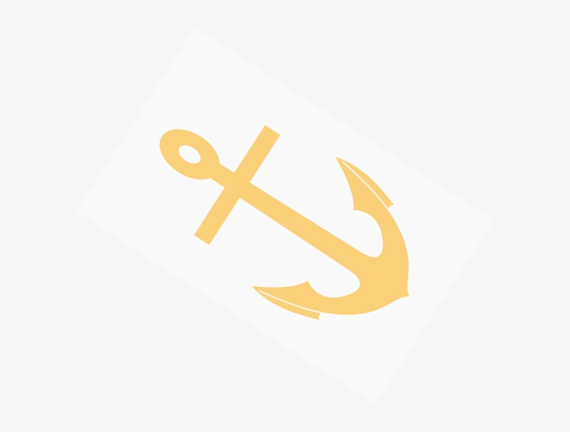 Light Blue Anchor Clip Art Download - Graphic Design, transparent png