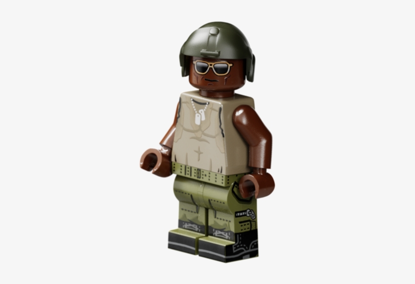 Vietnam Huey Crewman - Figurine, transparent png