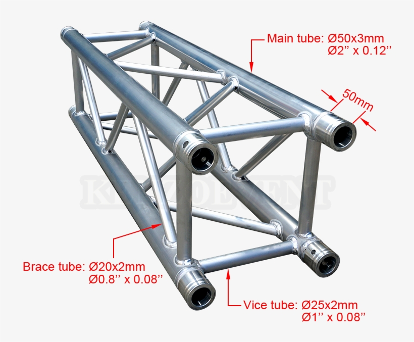 Moving Head Light Truss Stand Dj Booth Trussing Stand - Truss, transparent png
