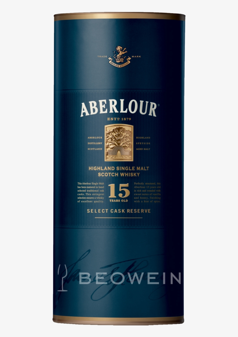 Aberlour 15 Years Old Select Cask Reserve 0,7 L - Aberlour 16 Year Old Double Cask Matured Single Malt, transparent png