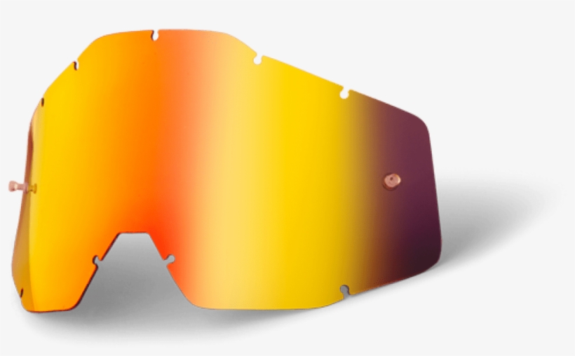 Fa15mirrorredlens - 100% Race / Accuri / Strata Lenses Mirrored Red, transparent png