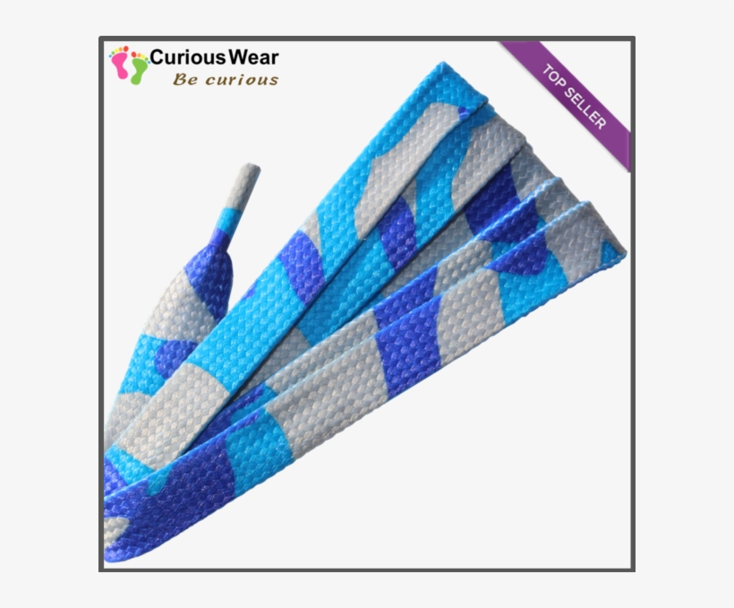 Blue Shoe Laces, Gray Shoe Laces, Pattern Shoelaces - Shoelaces, transparent png