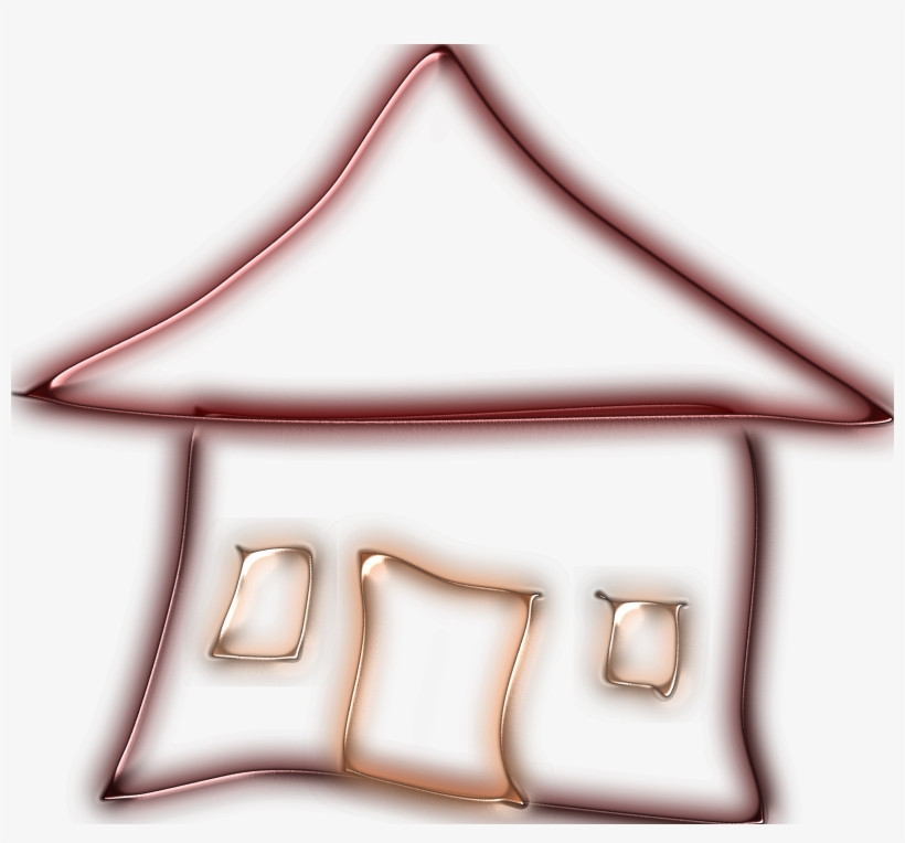 This Free Icons Png Design Of Glowing Home, transparent png