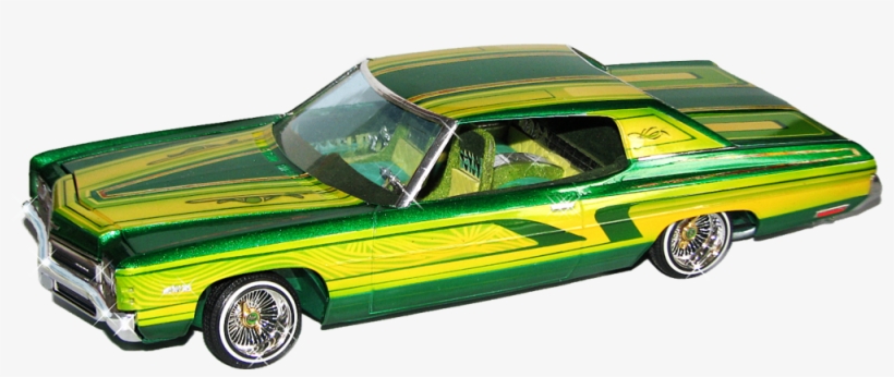 72 Impala Lowrider - Green Lowrider Png, transparent png