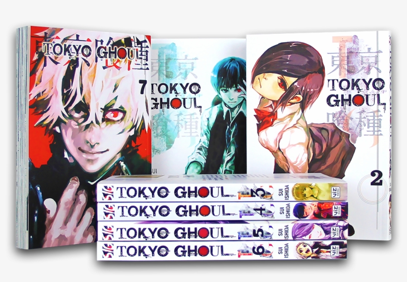Books 1-7 Collection - Tokyo Ghoul, transparent png