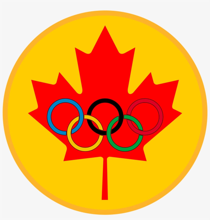 Maple Leaf Olympic Gold Medal - Canada Flag With Name, transparent png