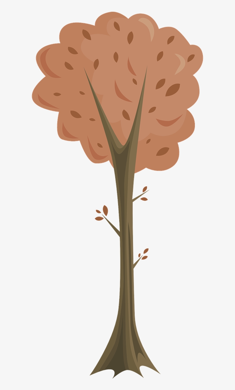 Forest, Autumn, Tree, Forest, Fall, Brown, Trunk - Tree, transparent png