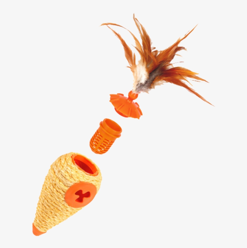 L'chic Toys For Cats - Cone Treat Dispensing Cat Toy, transparent png
