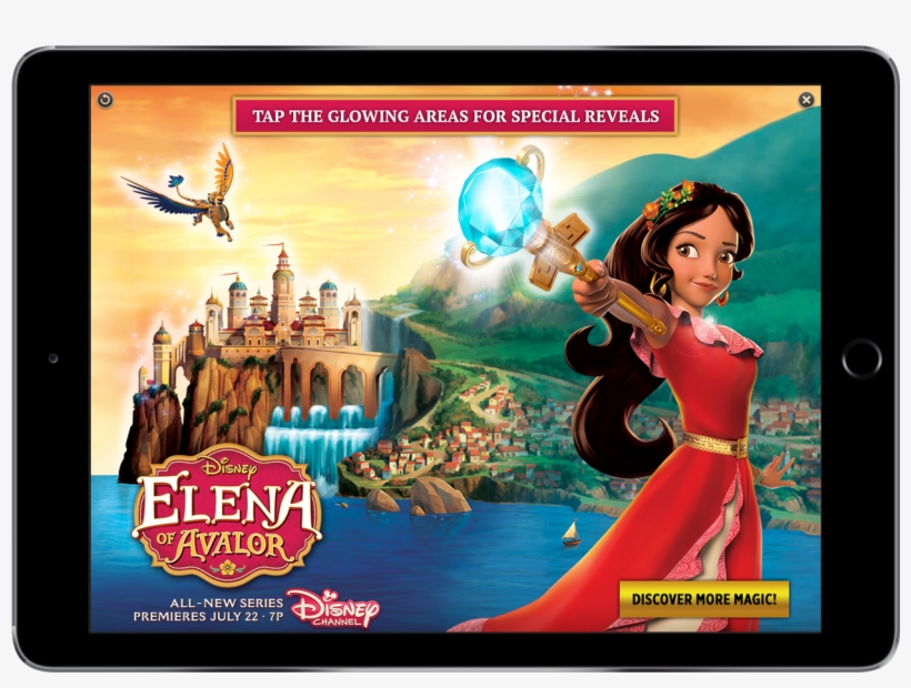 Poster: Disney- Elena Of Avalor, 34x22in., transparent png