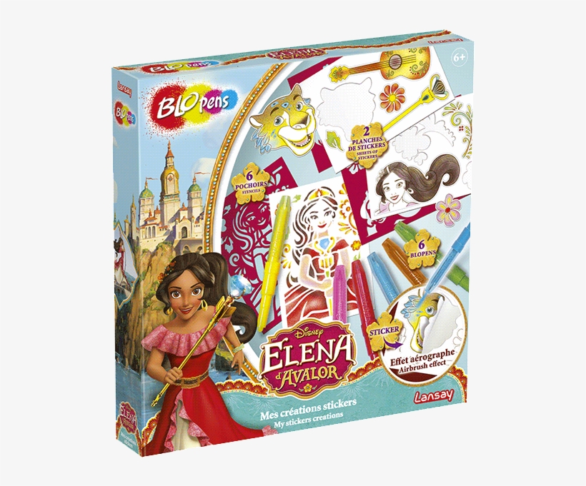 Blopens Elena D'alavor Mes Creations Stickers - ✅blopens Créations Stickers Maxitoys - Jeux Et Jouets, transparent png