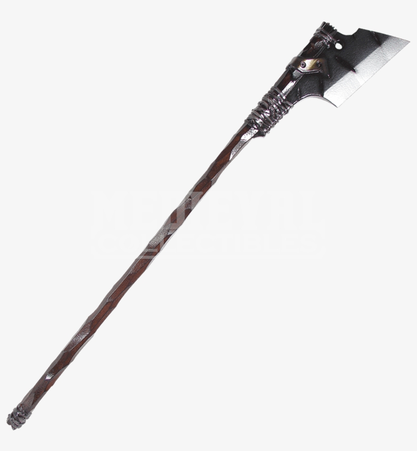 Chaos Larp Long Axe, transparent png