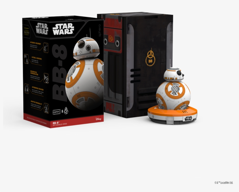 Buy Sphero Star Wars Bb-8 App Enabled Droid Connected - Star Wars Bb-8 - The App-enabled Droid, transparent png