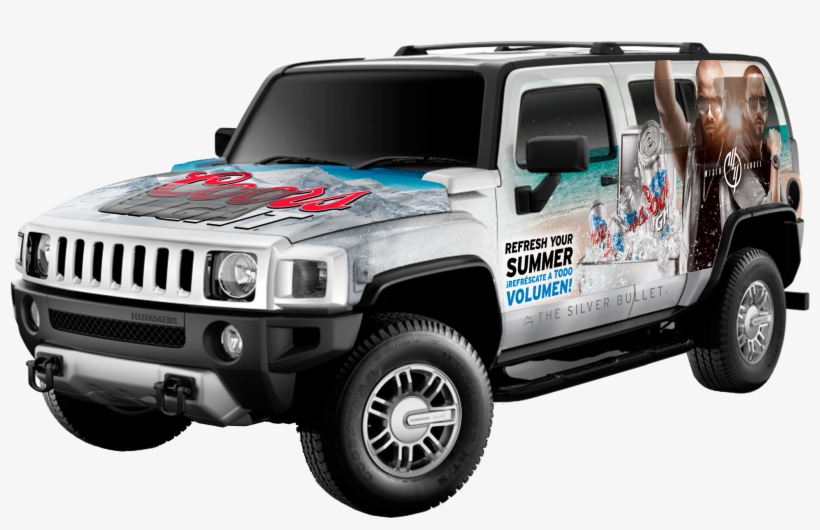 Coors Light X Wisin Y Yandel Promotional Radio Spot - Hummer H3 White 2017, transparent png
