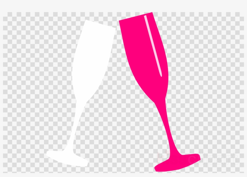 Pink Champagne Glass Clip Art Clipart Champagne Rosé - Boots High Heels Png, transparent png