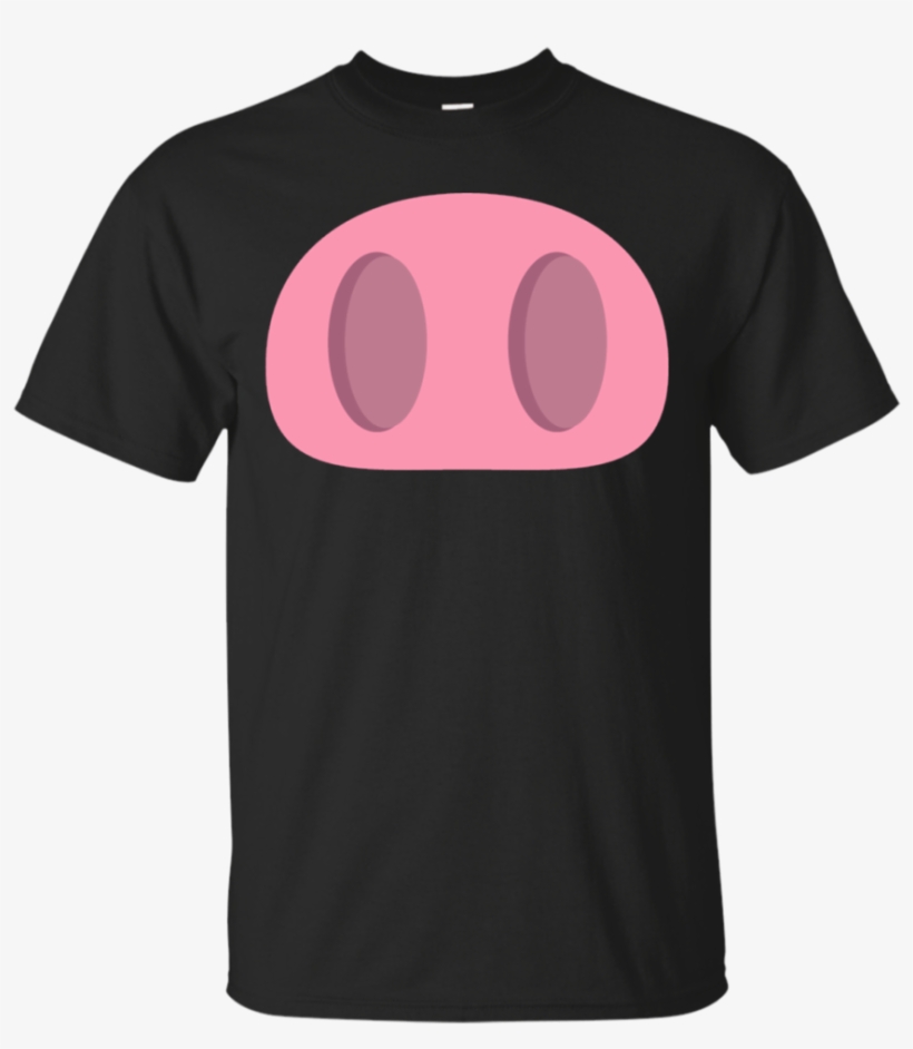 Pig Nose Emoji T-shirt, transparent png