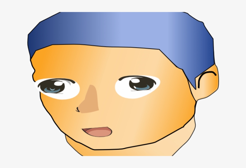 Anime Clipart Cartoon Eyebrow - Clip Art, transparent png