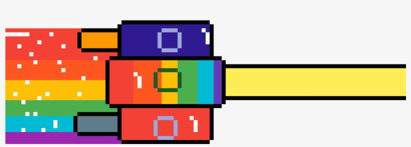 Canhao De Arco-iris Brilhado - Graphic Design, transparent png