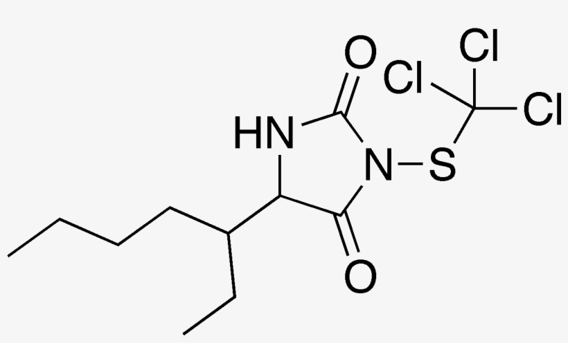 File - Chlordantoin - Structure, transparent png