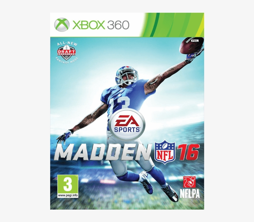 Madden Nfl - Electronic Arts Madden Nfl 16 Xbox 360, transparent png