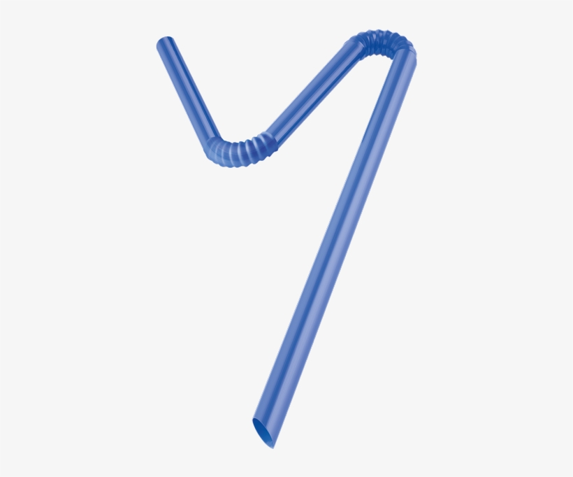 Z-straw - Electric Blue, transparent png
