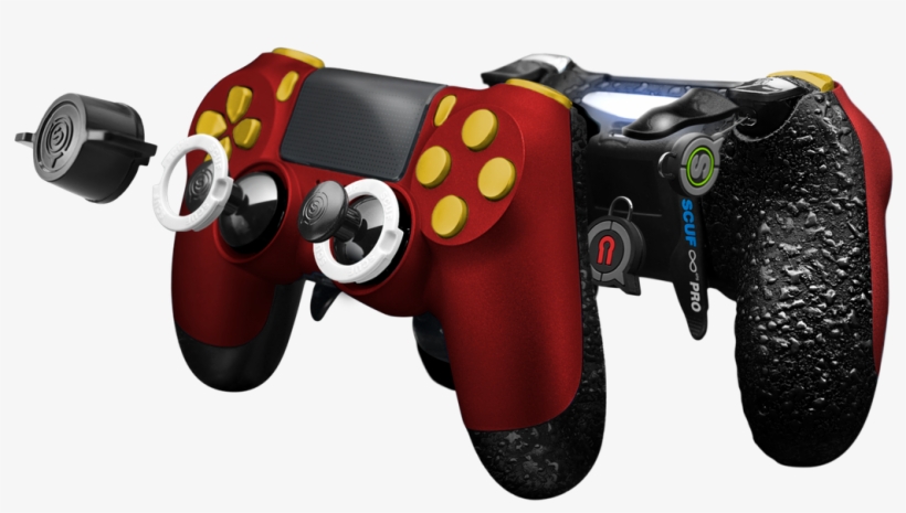 Scuf Unveils Two New Ps4 Controllers - Manette Scuf Ps4 Infinity - Camo Green, transparent png