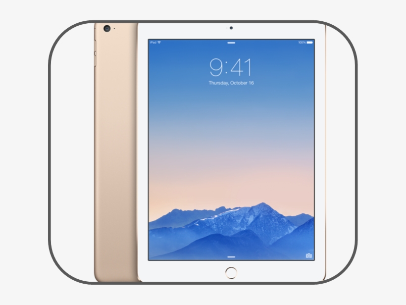 Ipad - ايباد اير ٢ ذهبي, transparent png