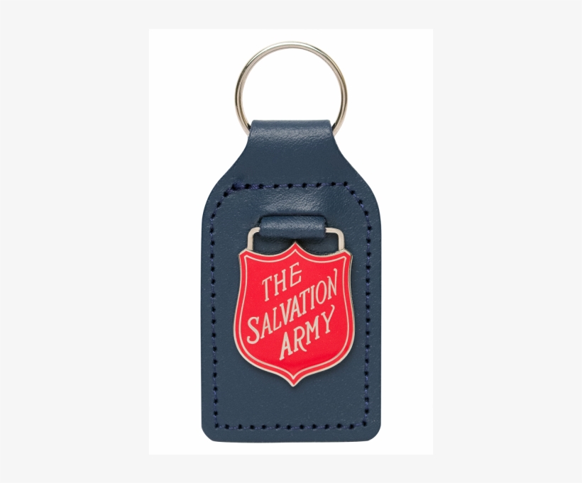 A Teal Leather Key Tab With A Silver Shield Tone Logo - Satanic Army Rude Sarcastic Sacrilegious Emo Satanic, transparent png