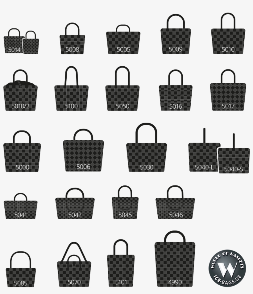 Sind Die Ice-bag Mini 5008 Shopper Gar Nicht - Handbag, transparent png