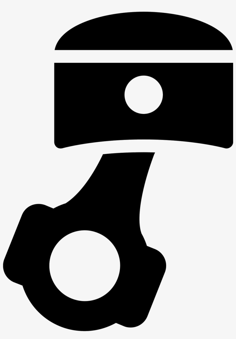 This Logo Represents A Piston And Is Made Up Of A Rectangle - Piston Icon Free, transparent png