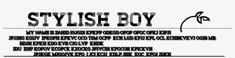 Thumb Image - Stylish Png Text, transparent png