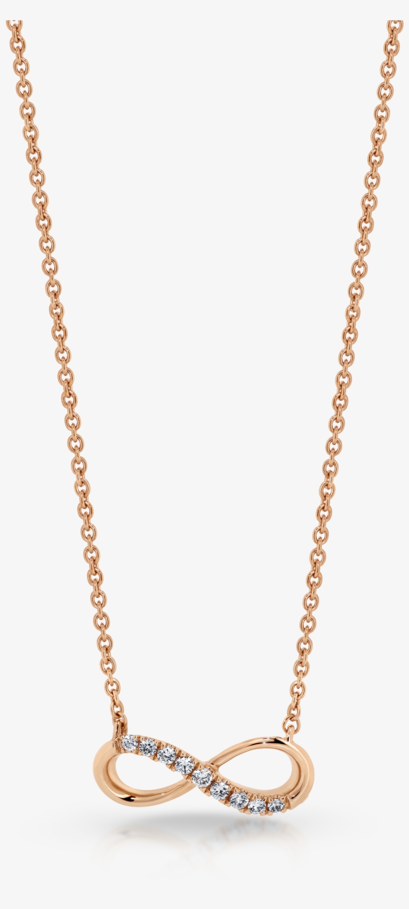 Diamond 'infinity' Necklace - Infinity Necklace, transparent png