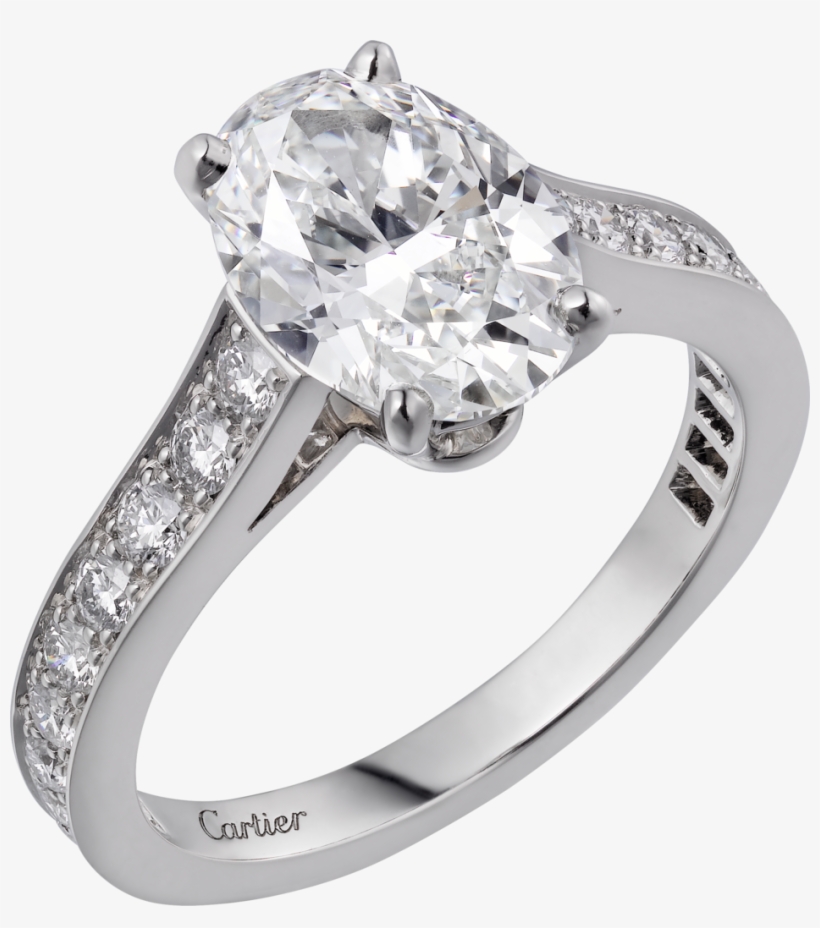 1895 Solitaire Ringplatinum, Diamonds - Anelli Piu Belli Con Diamante, transparent png