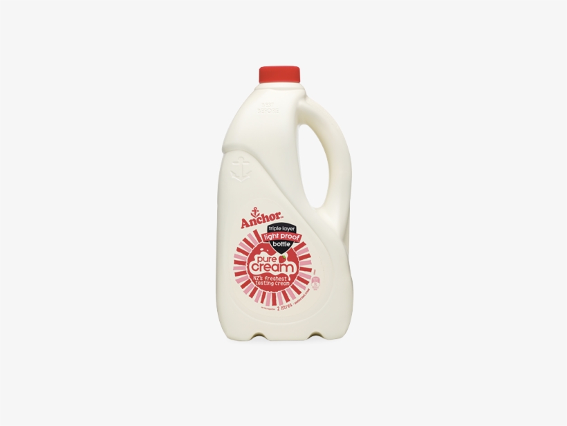 Anchor Fresh Cream - Cream, transparent png
