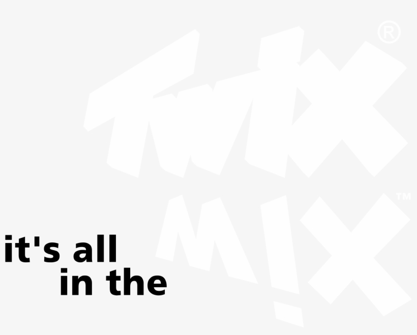 Twix Logo Black And White - Portable Network Graphics, transparent png