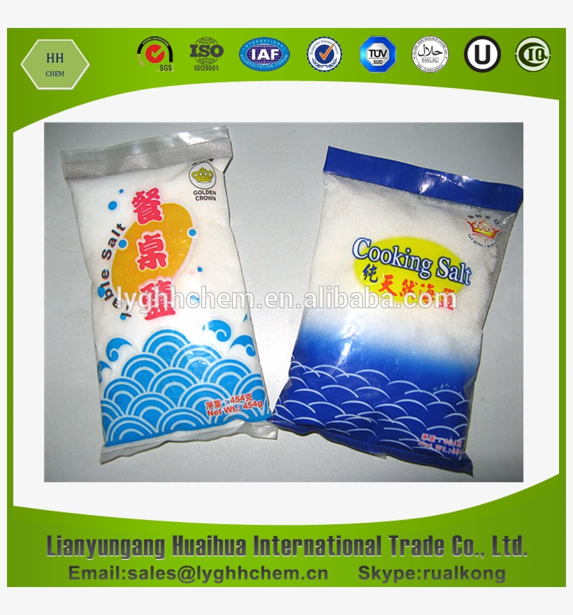 Table Salt Plastic Bags - Aluminum Chloride Halal, transparent png