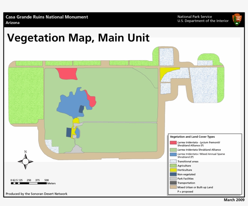 Vegetation Map Showing Mostly Creosotebush - Creosote Bush, transparent png