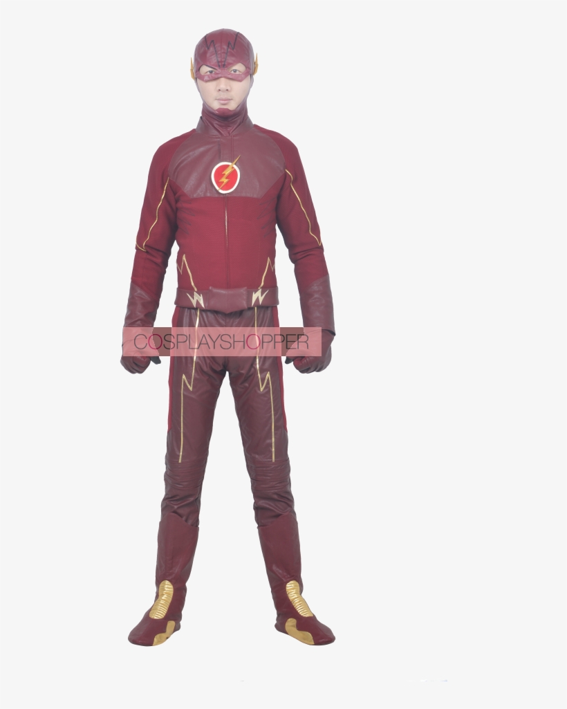 The Flash Cosplay Costume, transparent png