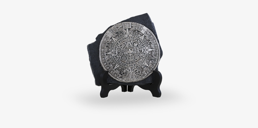 D'argenta Silver Aztec Calendar - Chair, transparent png