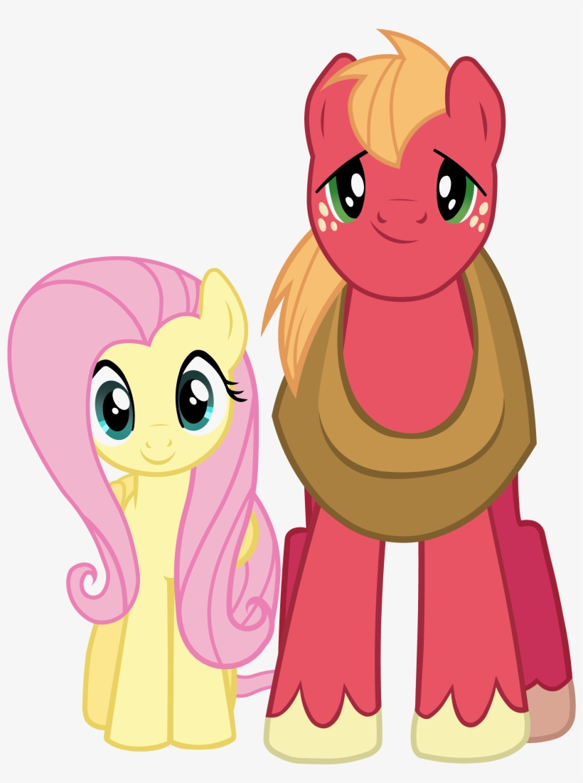 Bobthelurker, Big Macintosh, Earth Pony, Fluttermac, - Big Mac Y Fluttershy, transparent png
